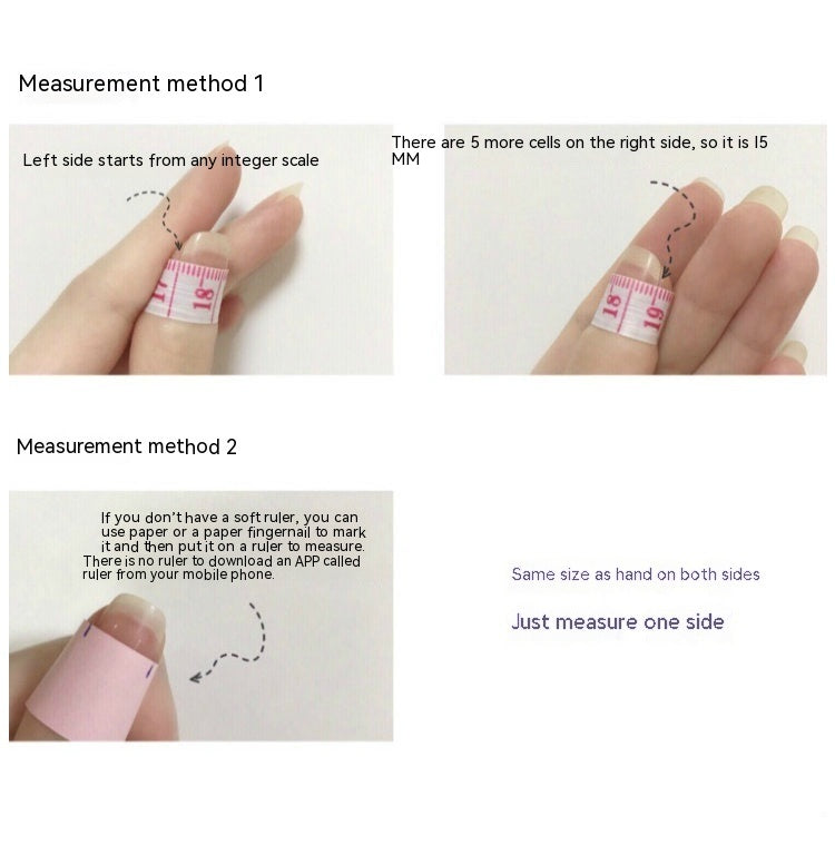 Wear Tip Three-dimensional Water Drop Handmade Nail Sticker