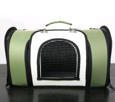 Pet dog backpack dog out portable folding bag breathable gas travel bag cat bag dog supplies