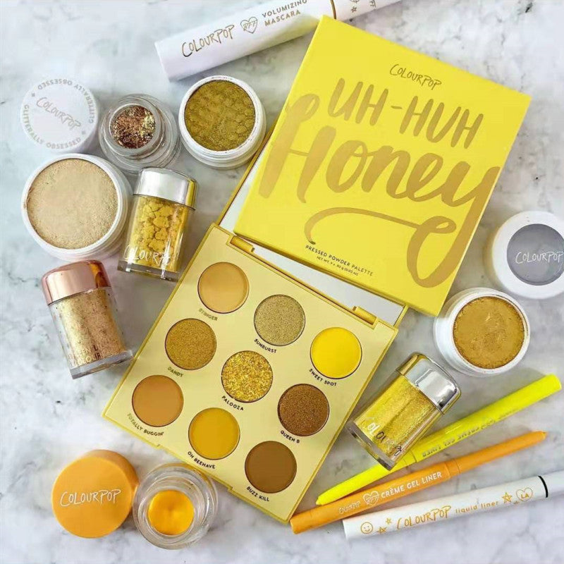 Honey glitter palette