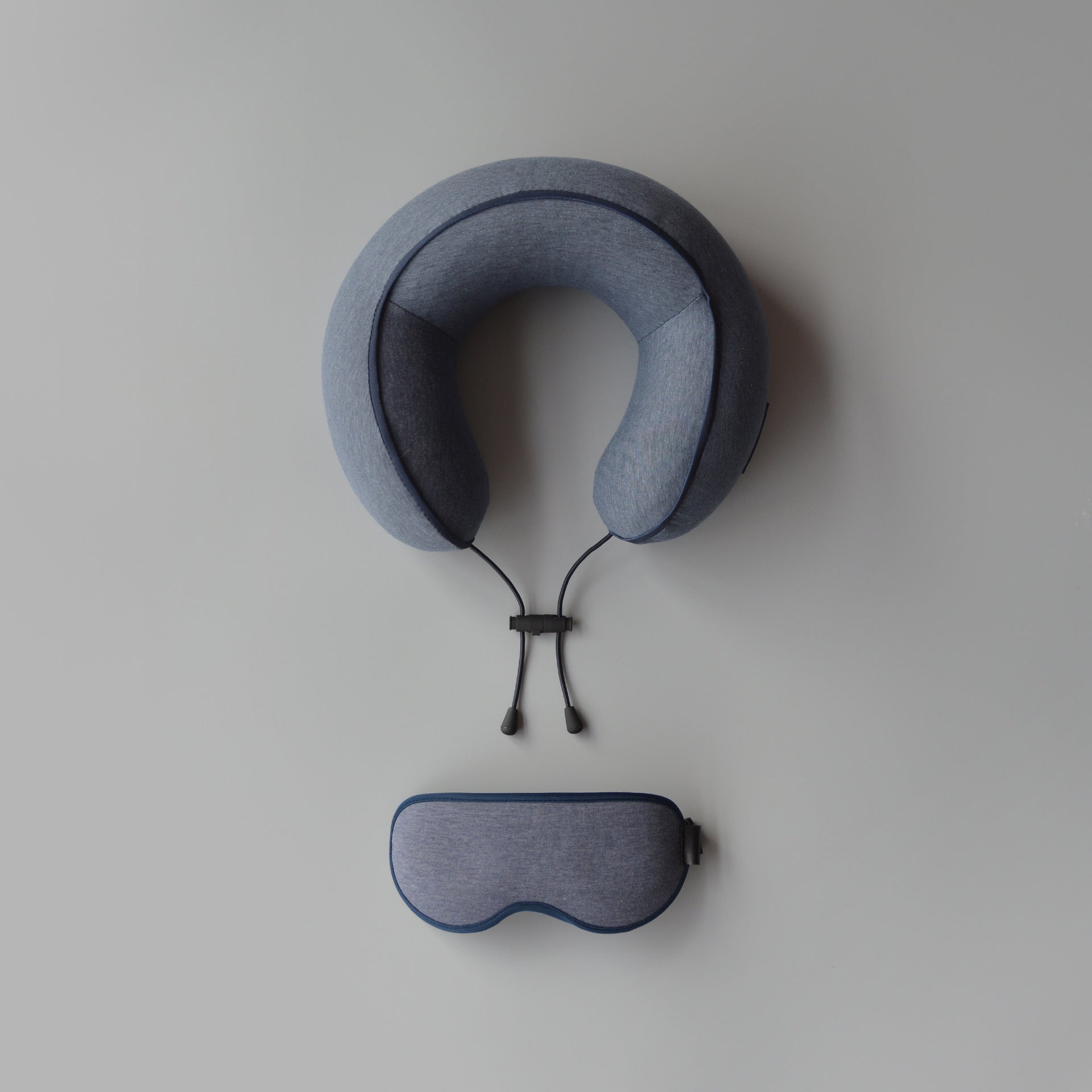 Portable memory travel pillow