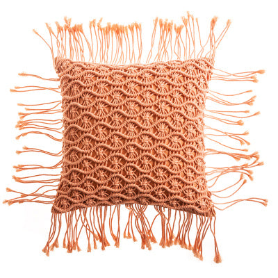 Hand-woven Cotton Thread Cushion Cover