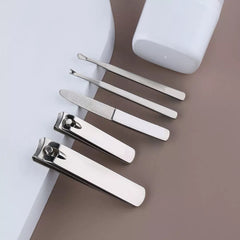 Nail Clippers Set Home Five-piece Care Manicure Beauty Tools Set