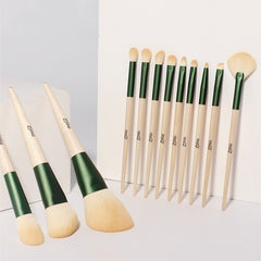 MSQ/ 12 makeup brush set to learn the whole set of tools