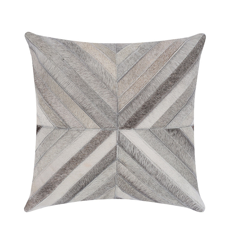 Waist protection leather cowhide pillow