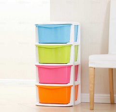 Candy color storage drawer cabinet, plastic finishing cabinet, drawer, wardrobe, underwear, socks, lockers