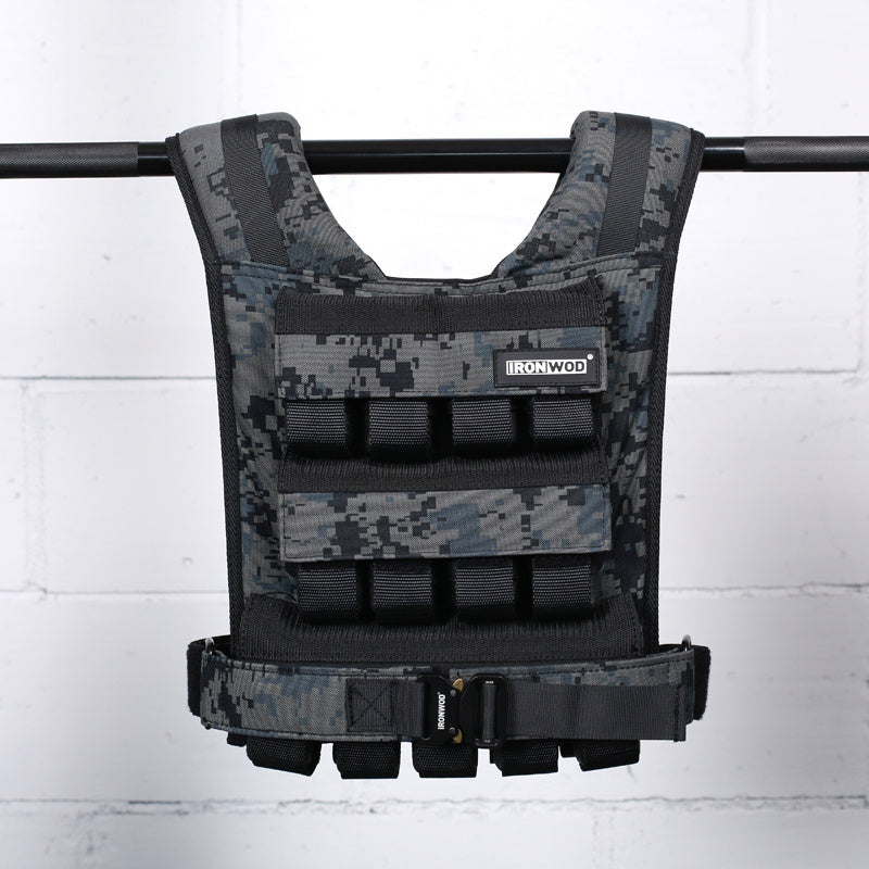 Weight Vest Steel Plate Chris Iron Block Fitness