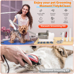 All-in-one Vacuum Cleaner Pet Hair Clipper Suit