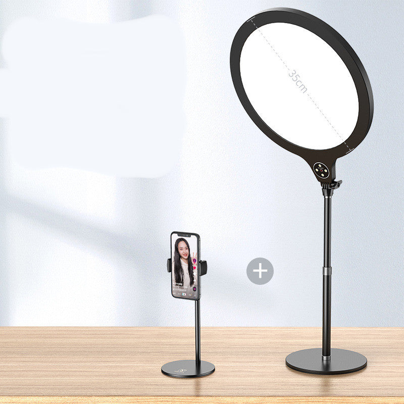 Photo Full Screen Beauty Lamp Mobile Phone Telescopic Desktop Floor Fill Light Bracket