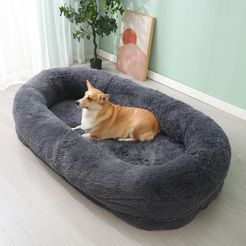 Pet Pad Plush Winter Warm Large Pet Bed Removable And Washable