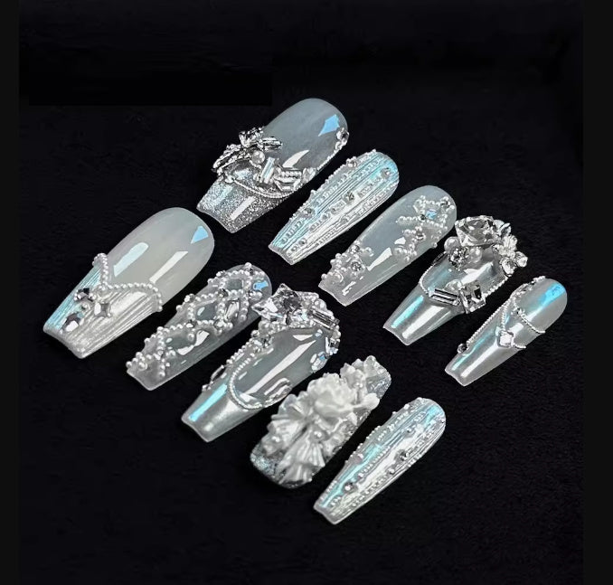 Beautiful Advanced Manicure Custom Nail Size