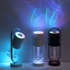 200ml Portable Colorful Light Humidifier USB Rechargeable Car Humidifier