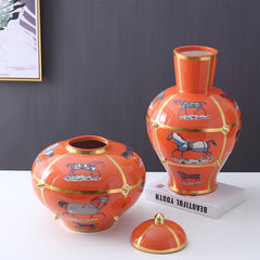 Creative New Chinese Retro Ceramic Pot