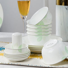 Porcelain Tableware Set Bone China Tableware Bowls And Dishes Household