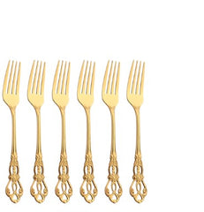 Stainless Steel Cutlery Spoon West Dinnerware Set Gold Plated