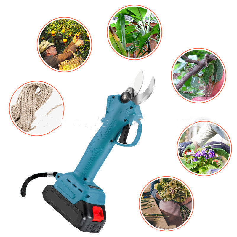 Electric Scissors Rechargeable Garden Shears Branch Shears Lithium Fruit Tree Shears