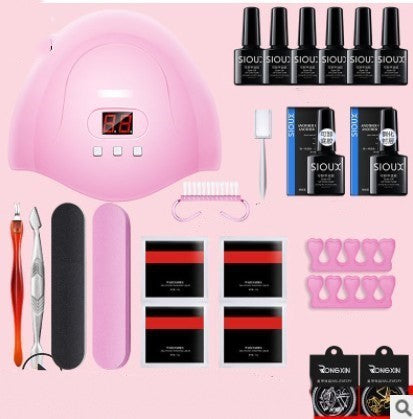 Nail Gel Polish Set Kit Art Manicure UV DIY Tools 36W