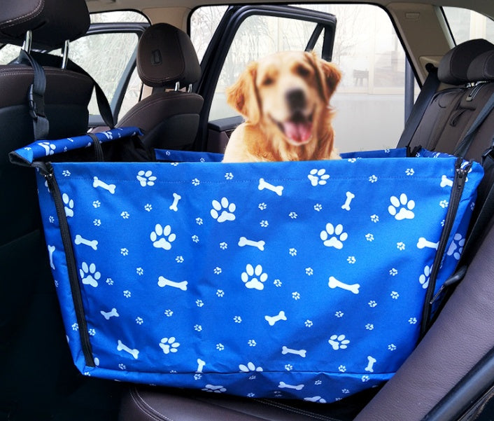 Travel Portable Foldable Car Hammock. Wateproof and Safe Car Seat For Your Dog