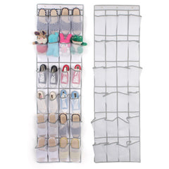 24 Pocket Shoe Space Door Hanging Storage Rack