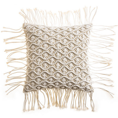 Hand-woven Cotton Thread Cushion Cover