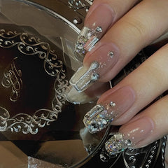 Wear Tip Three-dimensional Water Drop Handmade Nail Sticker