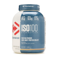 ISO 100® Whey Protein Isolate - Gourmet Vanilla (76 Servings)