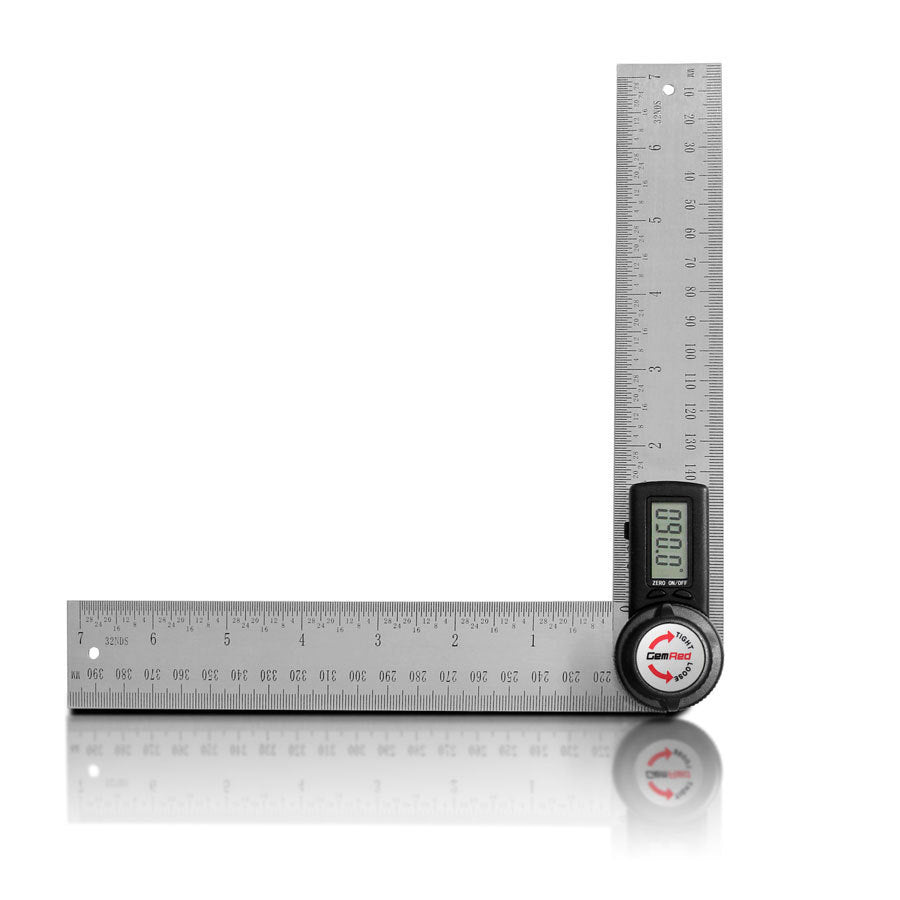 Electronic digital display angle ruler