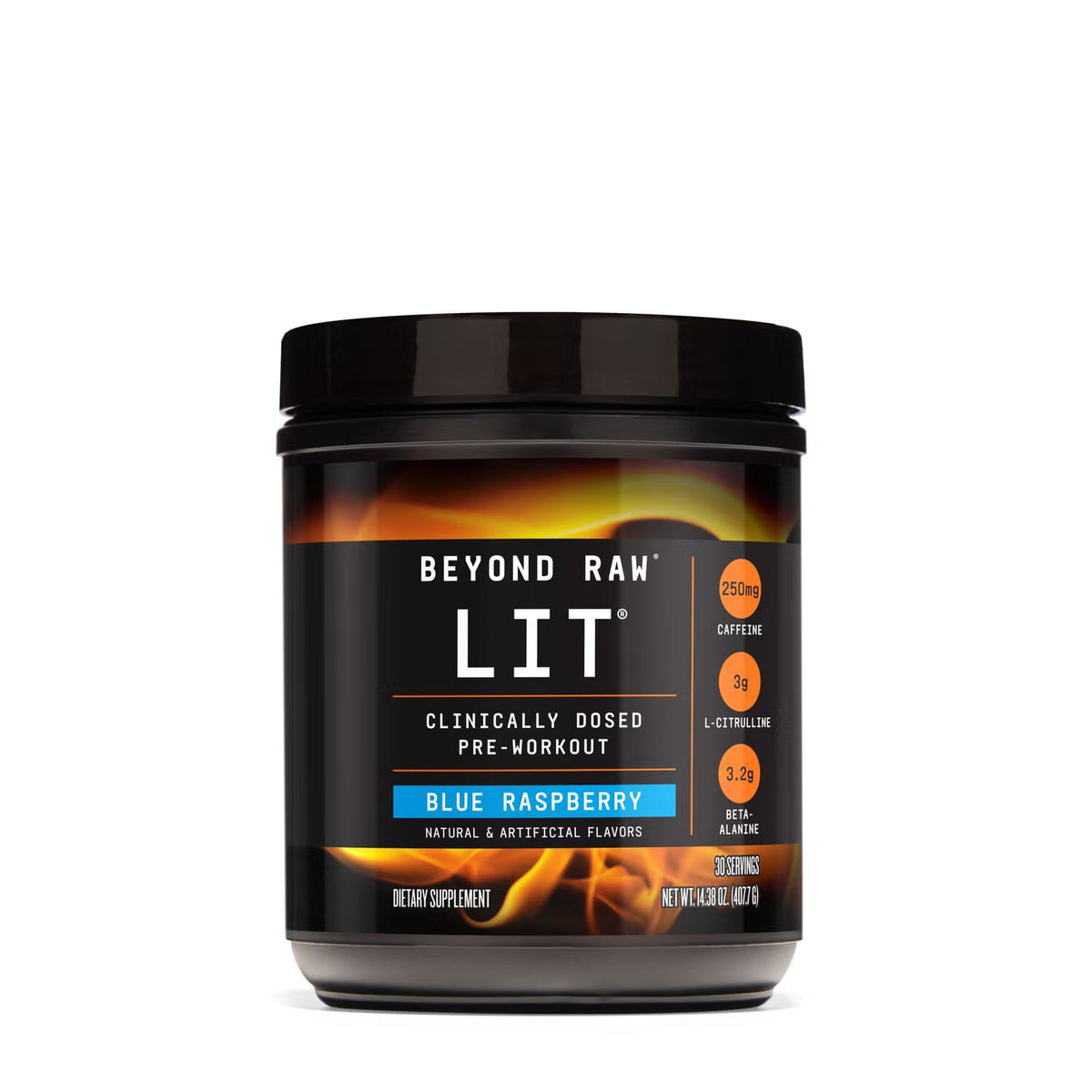 LIT™ Pre-Workout - Blue Raspberry (30 Servings)