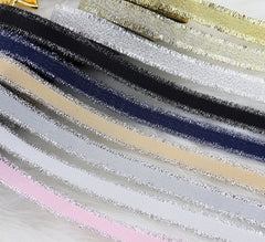 Gift Packaging Wedding Rib Gold And Silver Color Fringe With Bowknot Decorative Baking Ribbon Multicolor