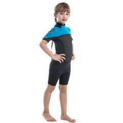 Children's Warm Swimsuit Boys And Girls One-piece Thickened Wetsuit