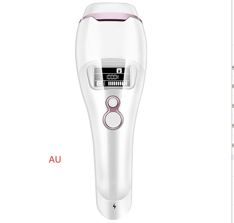 Laser freezing point hair removal device