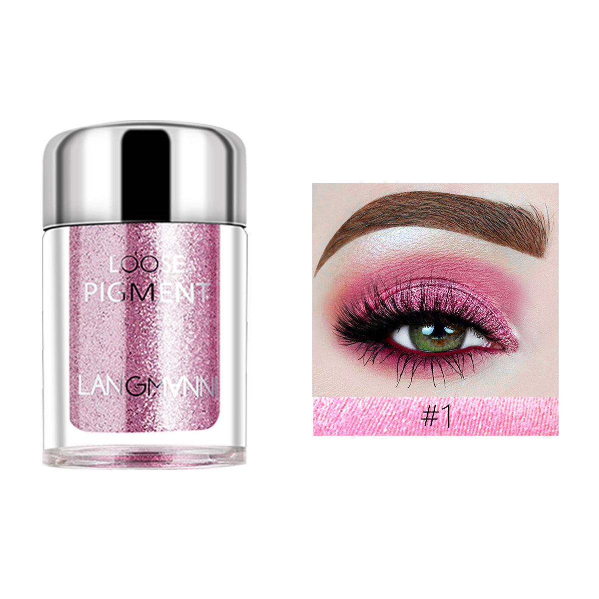 High Pearlescent Eyeshadow Diamond Glitter Polarized Mermaid