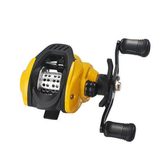 Small Yellow Water Drop Wheel Luya Wheel Fishing Reel Lei Qiang Hit Black Micro-object Modification Wheel