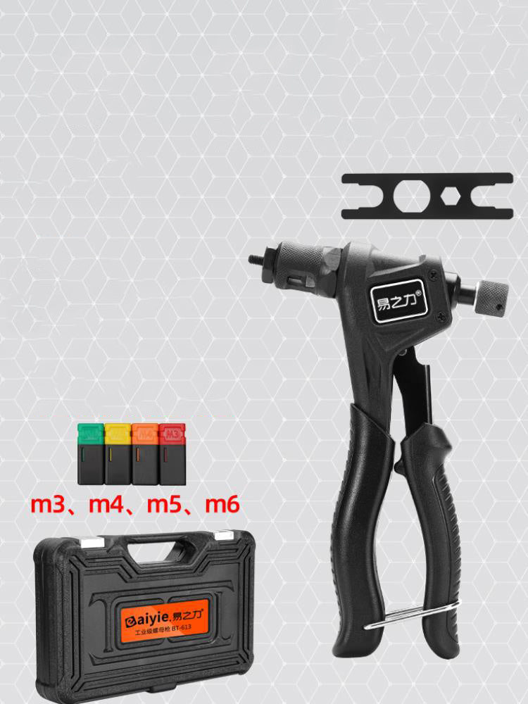 Multifunctional rivet gun