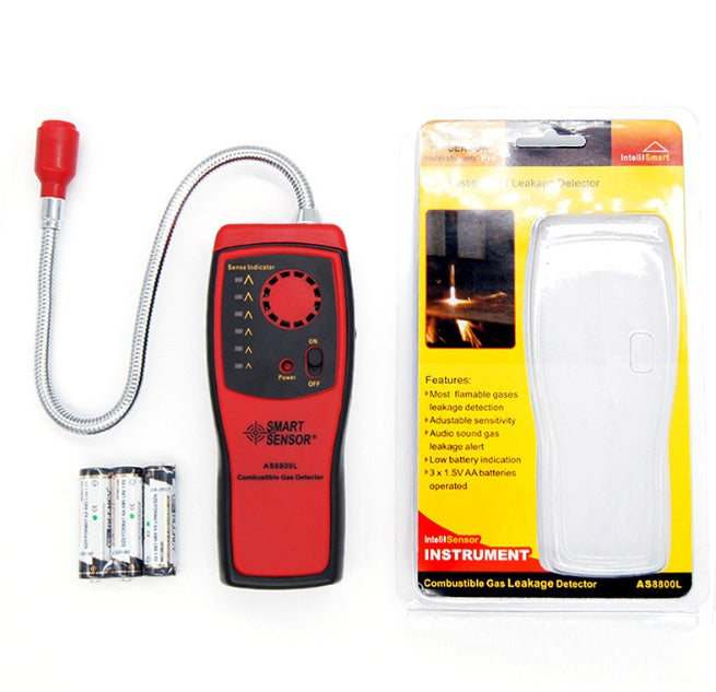 AS8800L flammable gas detector flammable leak detector gas methane detection alarm