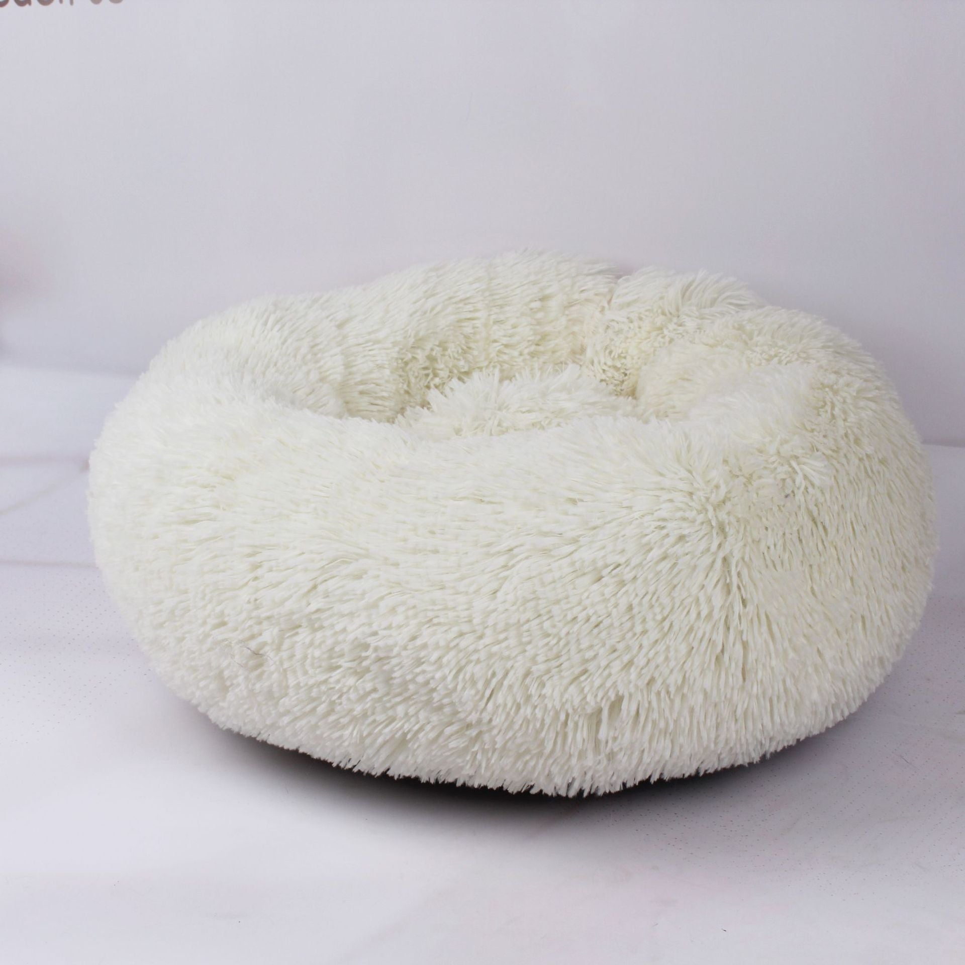 Small Dogs Round Plush Cat Litter Kennel Pet Nest Mat Puppy Beds