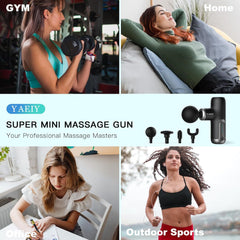 Mini Massage Gun, Portable Massage Gun For Deep Tissue Muscles