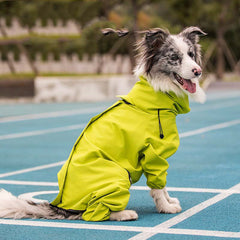 Raincoat Outdoor Waterproof Reflective Coat For Large Dogs And Pets