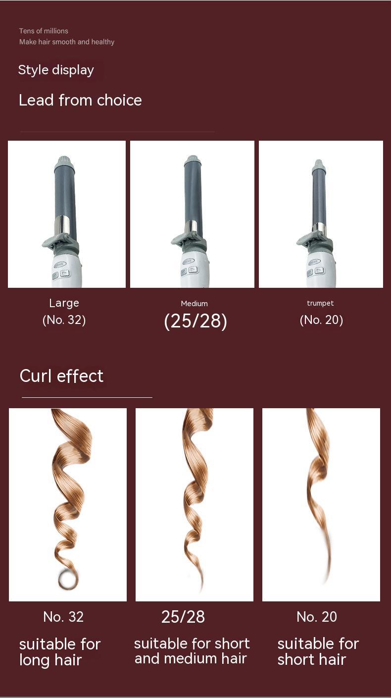 Automatic Rotation Electric Lazy Thin Tube Hair Curler