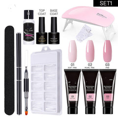 15ml Nail Art Extended Glue Set Phototherapy Gel