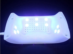 Led UV Lamp 12pcs LED Nail Dryer for ALL Nail Gel Polish Manicure With Timer button Sensor Nail Art Tools