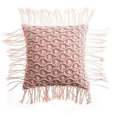 Hand-woven Cotton Thread Cushion Cover