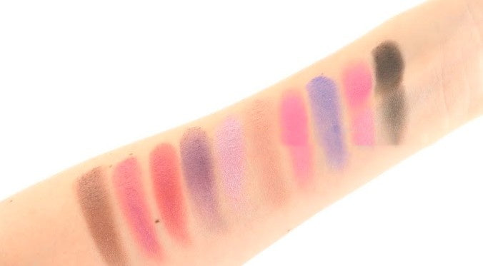 Ten-color Eyeshadow Palette Mystic Petals Midnight Orchid Dark Mystic