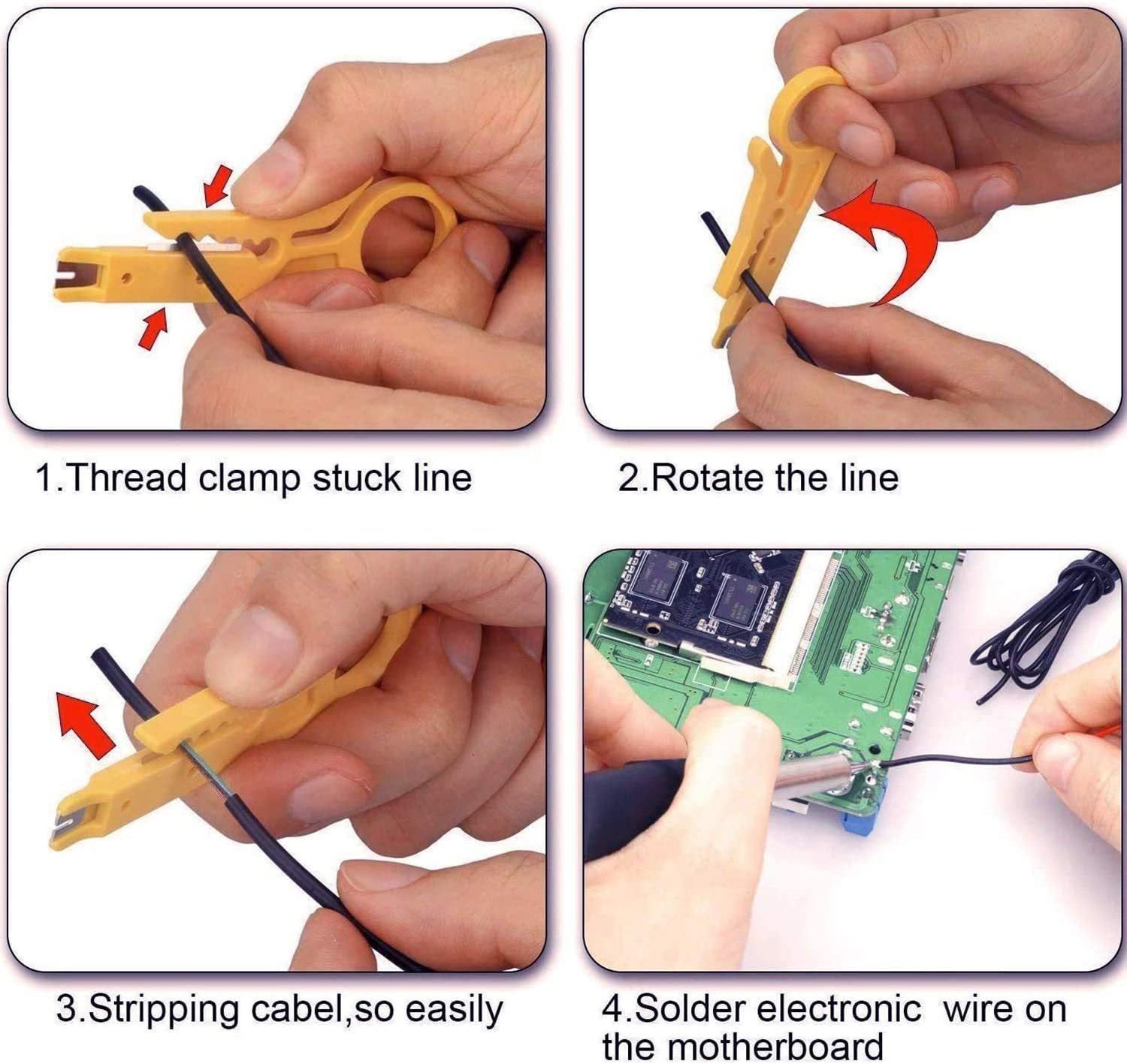 Thermostat Electric Soldering Iron Set