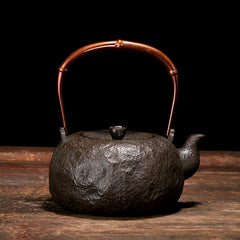 Japanese style iron kettle