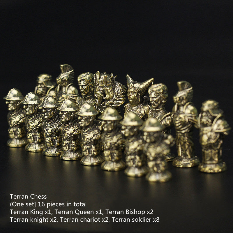 Alloy High-grade Terran Goblin Chess Table Decoration