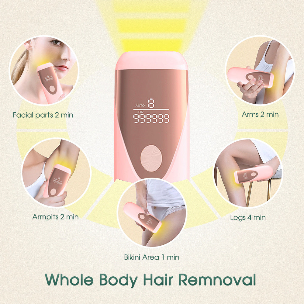 Bikinis IPL Hair Removal LCD Display Perm