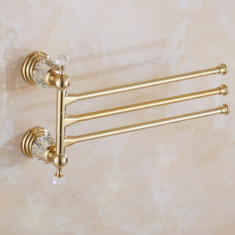 European Style Nail Free Three Four Bar Towel Rack