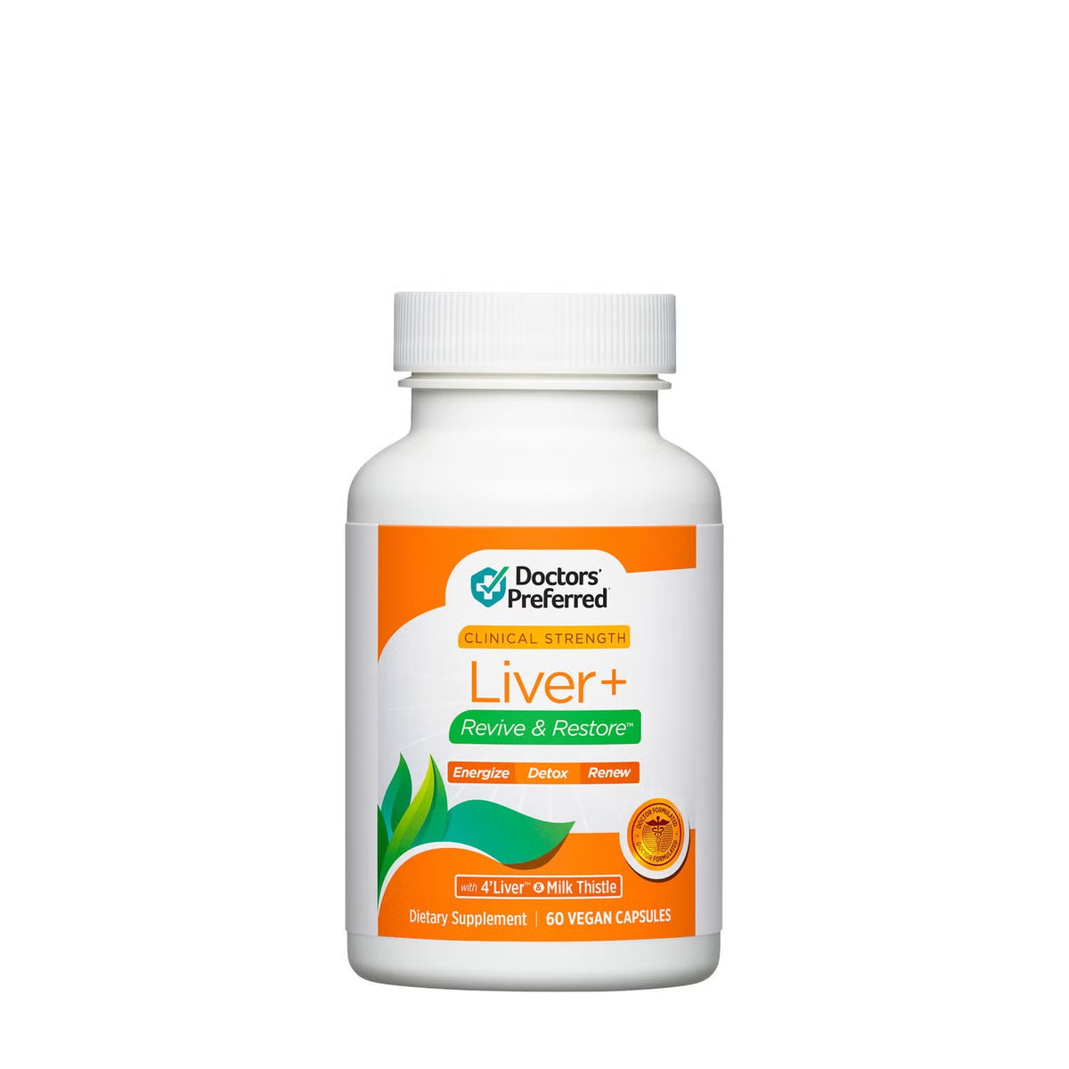Liver Plus Revive and Restore - 60 Vegan Capsules (30 Servings)