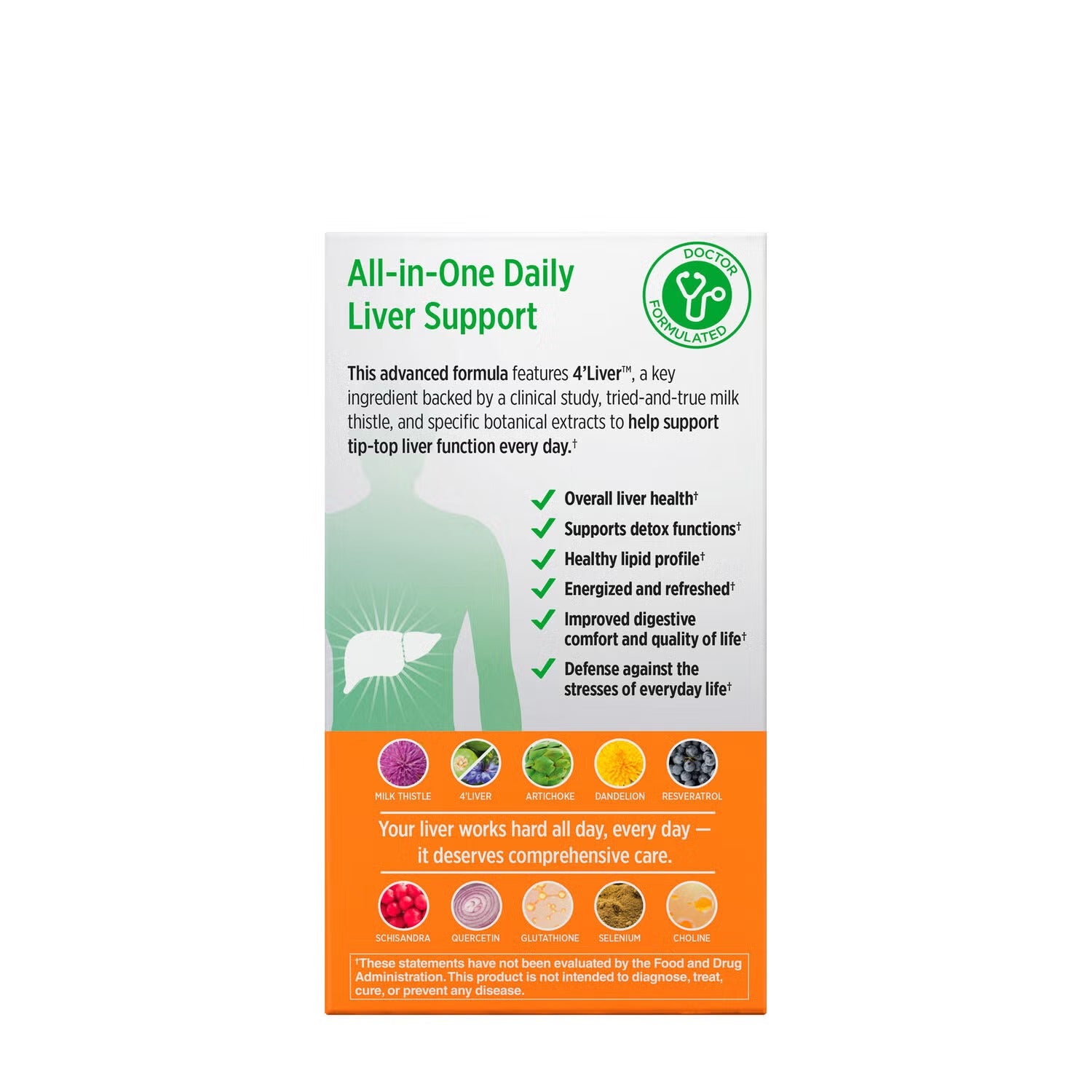 Liver Plus Revive and Restore - 60 Vegan Capsules (30 Servings)