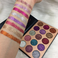 15 COLOR  MAGIC GLITTER PALETTE